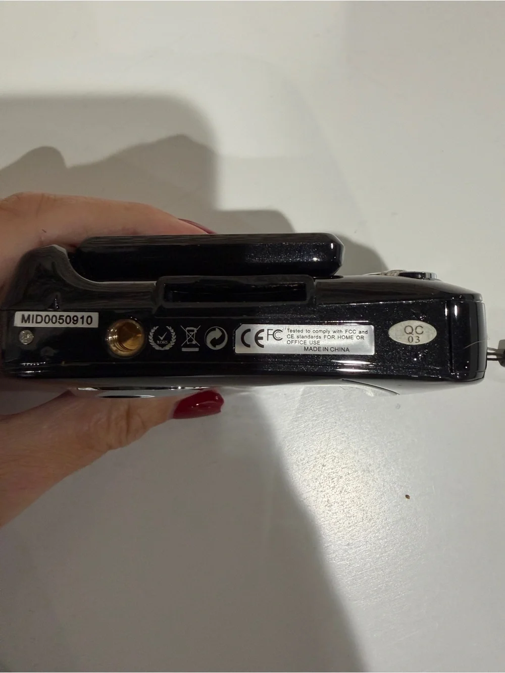 Vivitar VivCam 7028 Compact Black Digital Camera - Not Tested